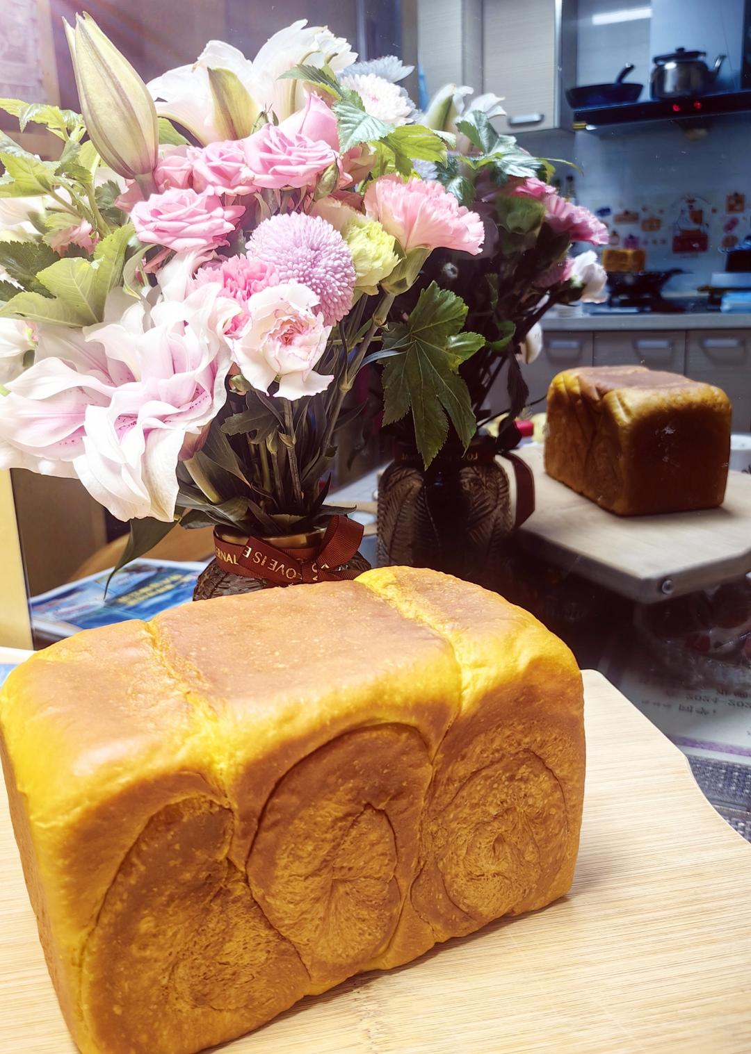 纯奶手撕吐司的做法 步骤1