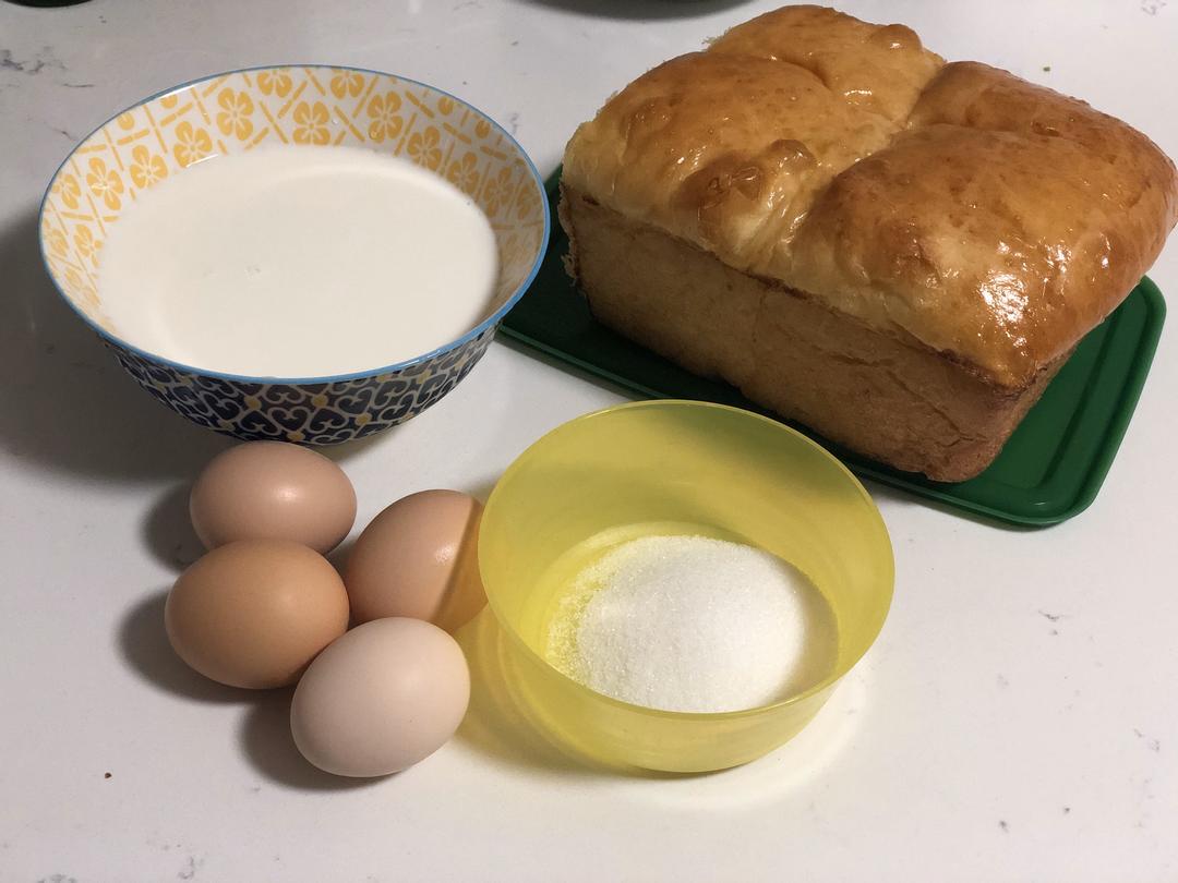 纯奶手撕吐司的做法 步骤1