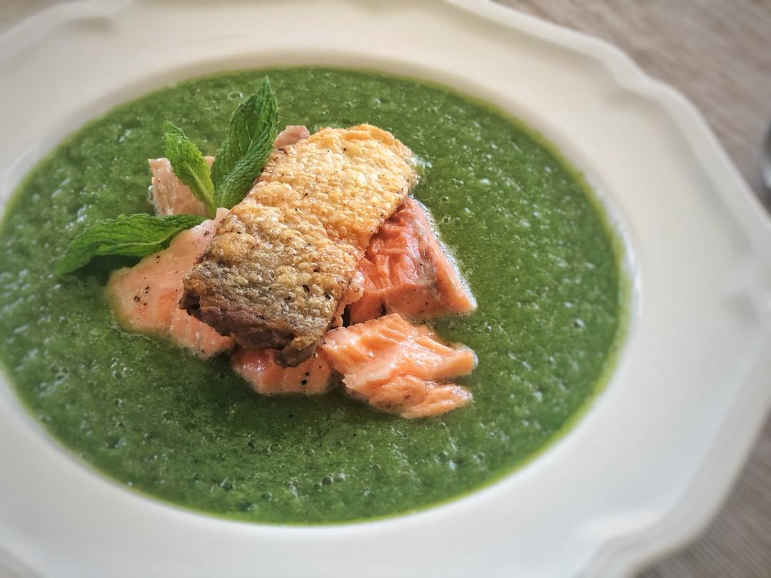 低溫慢煮鮮嫩三文魚（烤箱做Sous-Vide）