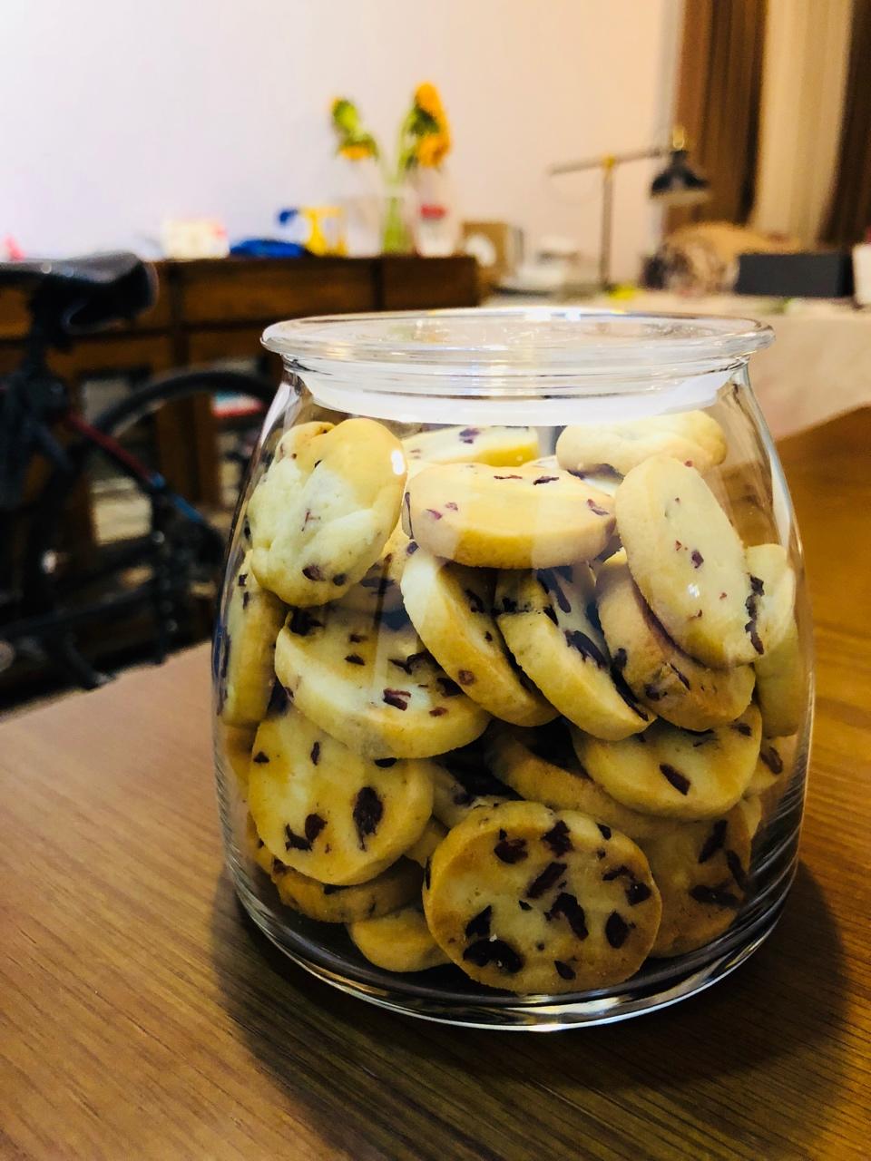 低糖少油版蔓越莓饼干