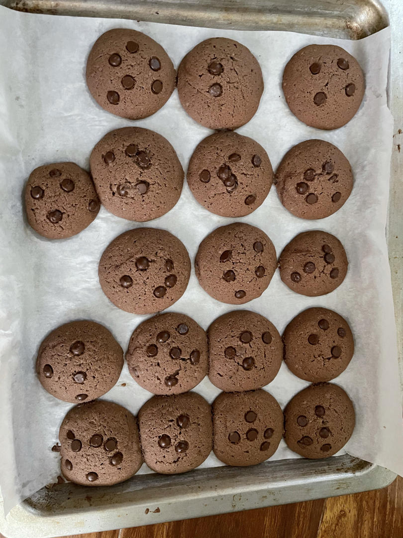 香浓柔软的巧克力软曲奇