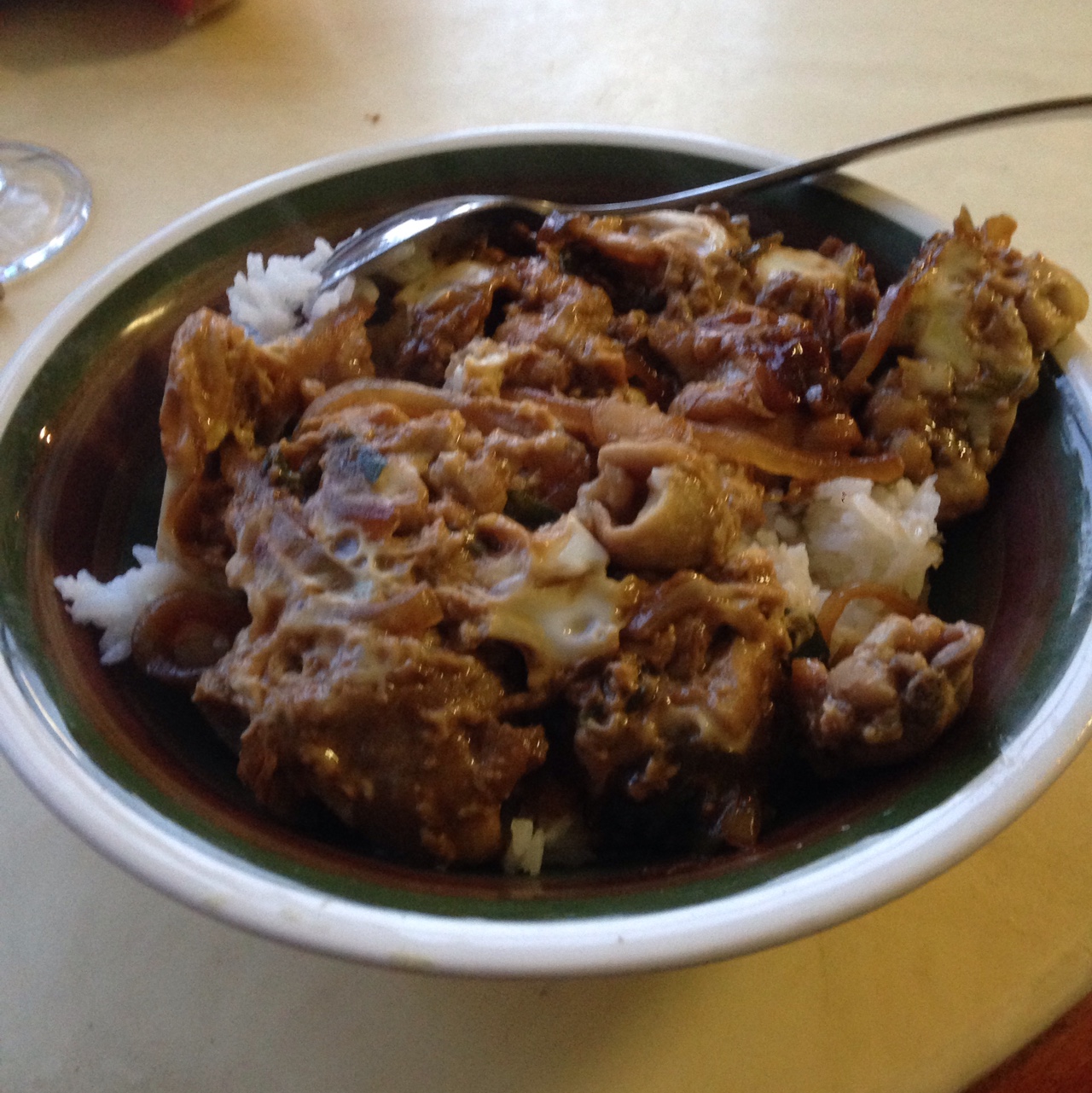 亲子丼－－日式照烧鸡肉