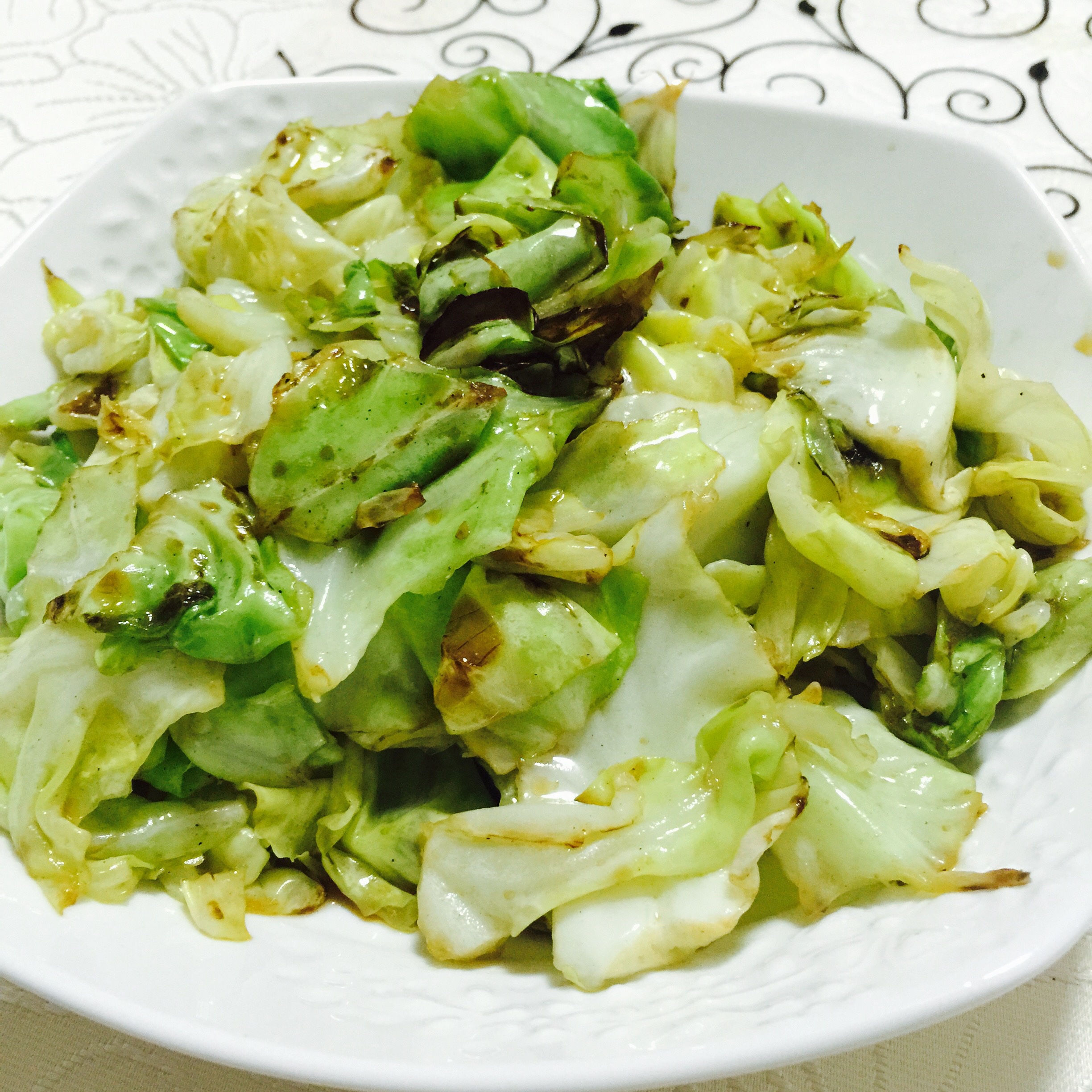 爆炒圆白菜