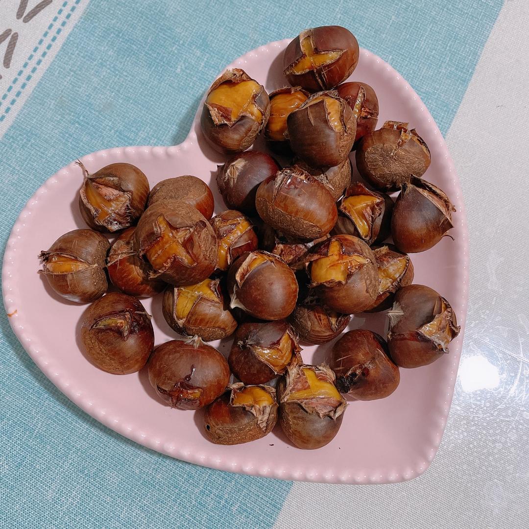 电饼铛板栗（超级简单）