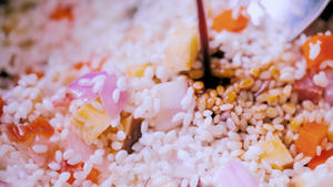 立夏，来碗豌豆饭，开始我们的盛夏时节吧。的做法 步骤9