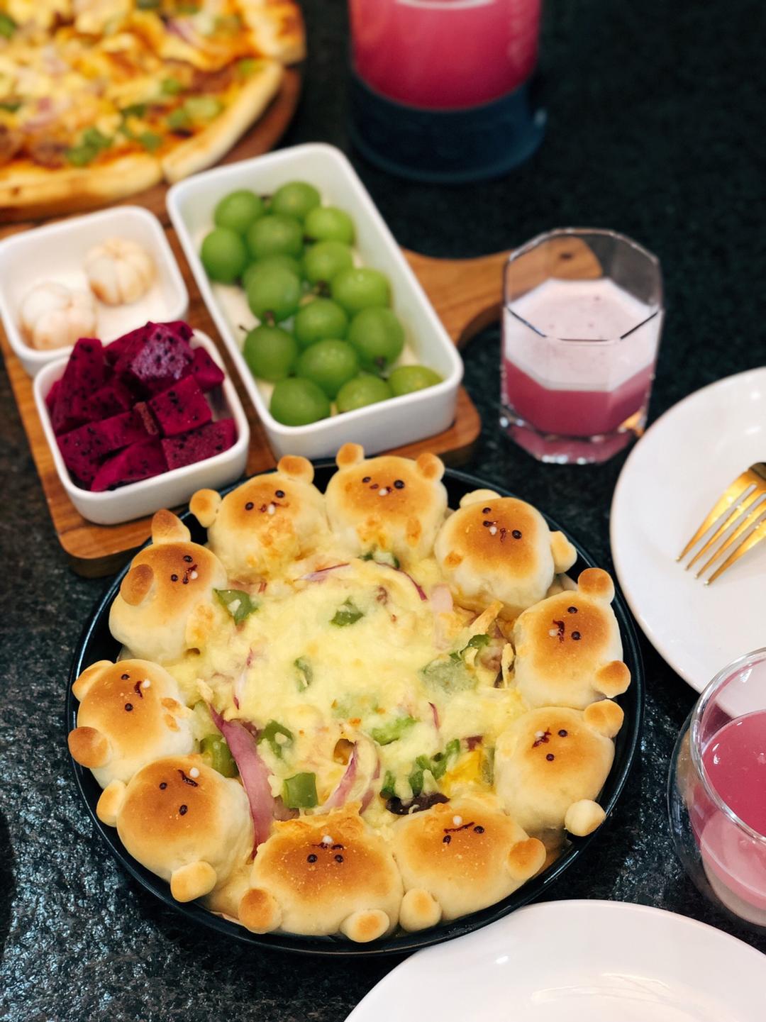 纯奶手撕吐司的做法 步骤1