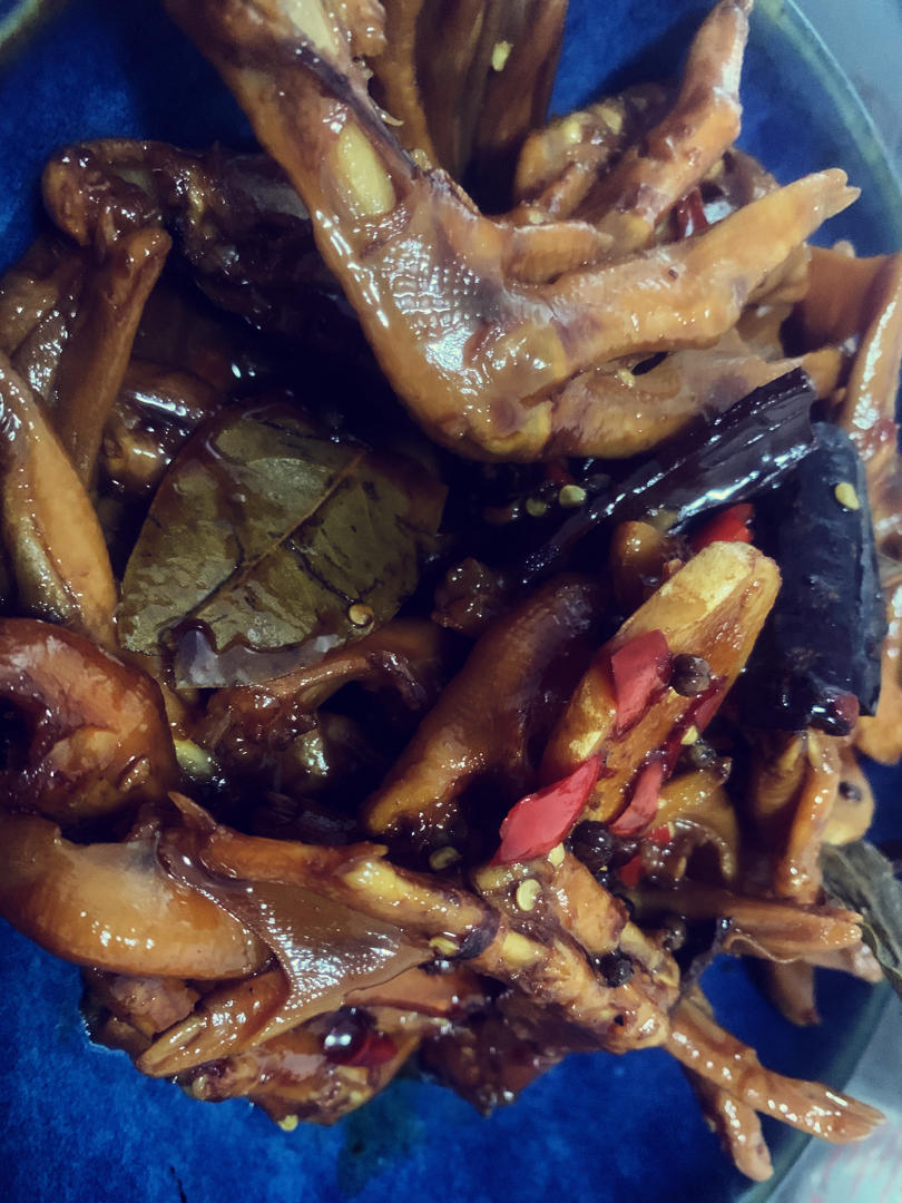 周黑鸭味～～～鸭翅 鸭爪