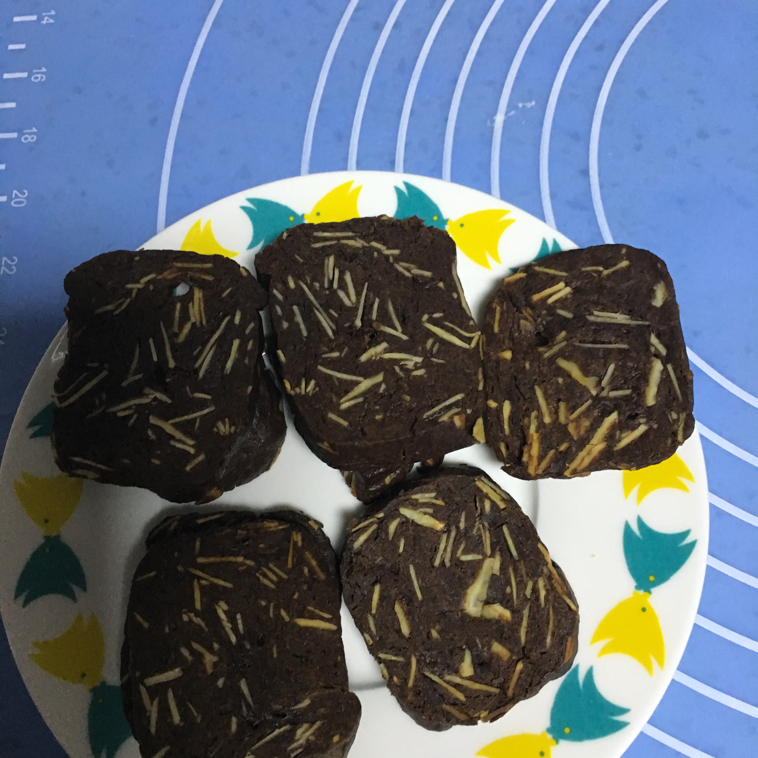 杏仁可可曲奇