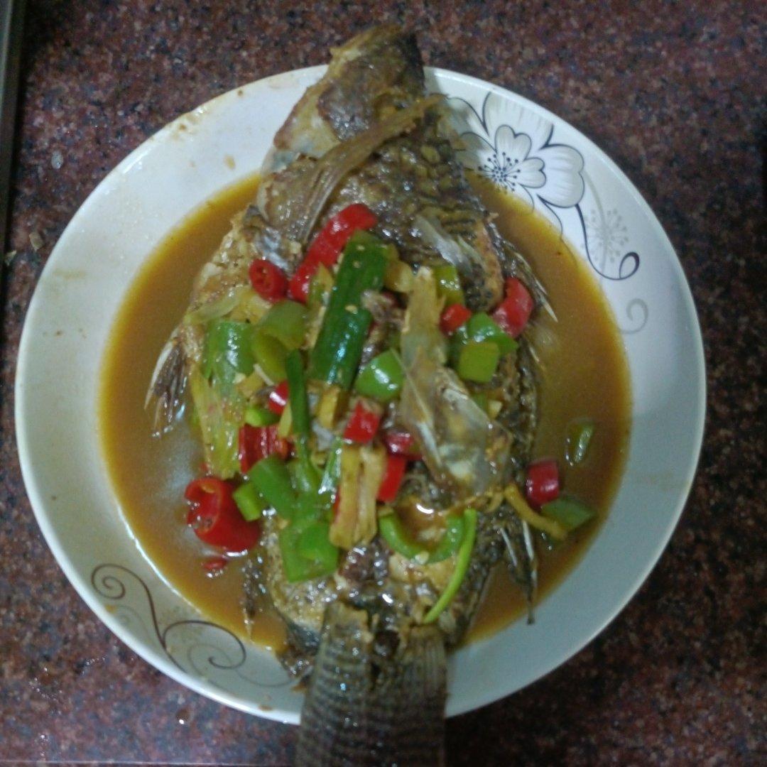 中餐厅桂林站啤酒鱼
