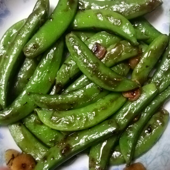清炒甜豆