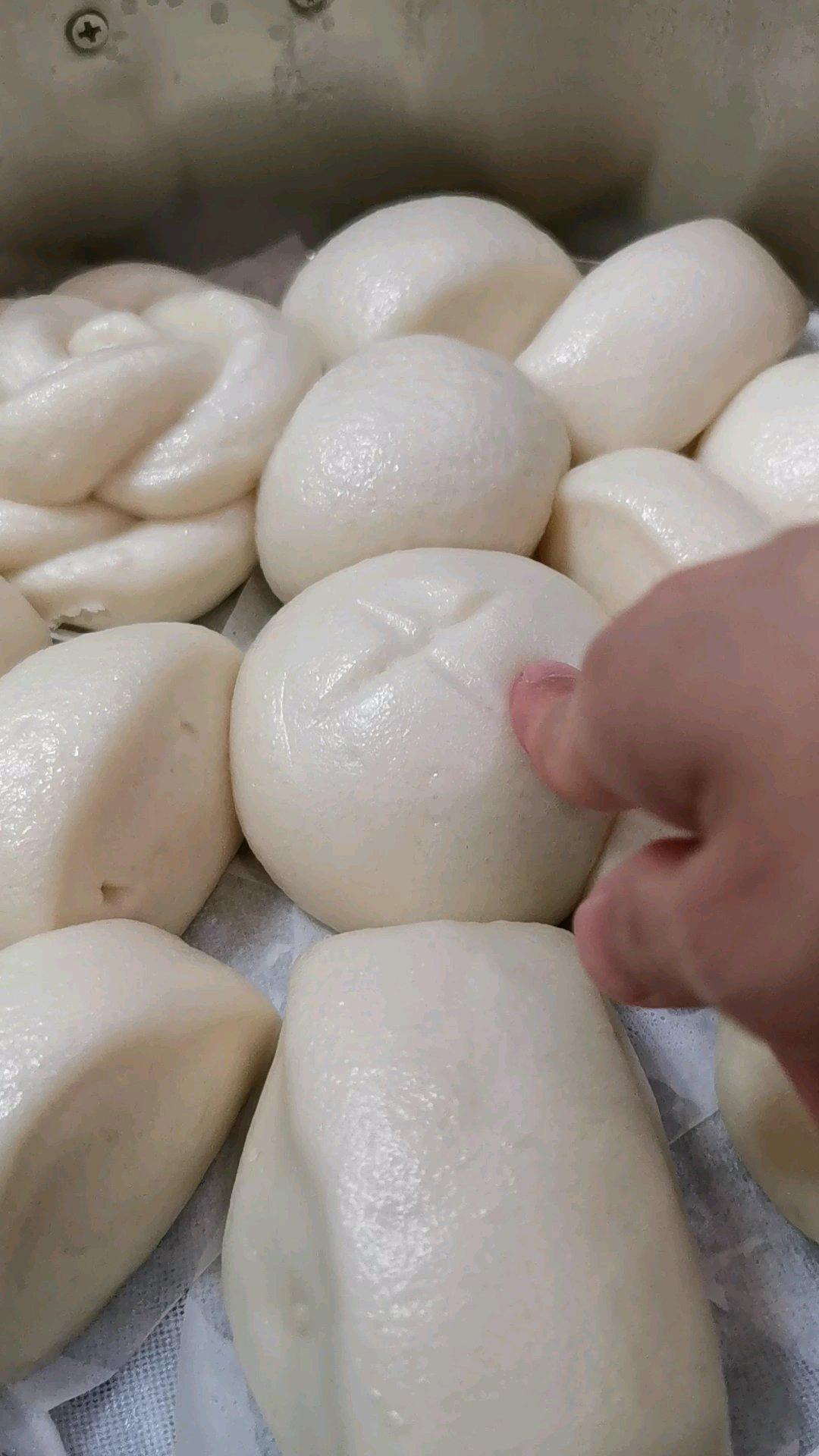 不用醒面！一次发酵！最简单的白馒头