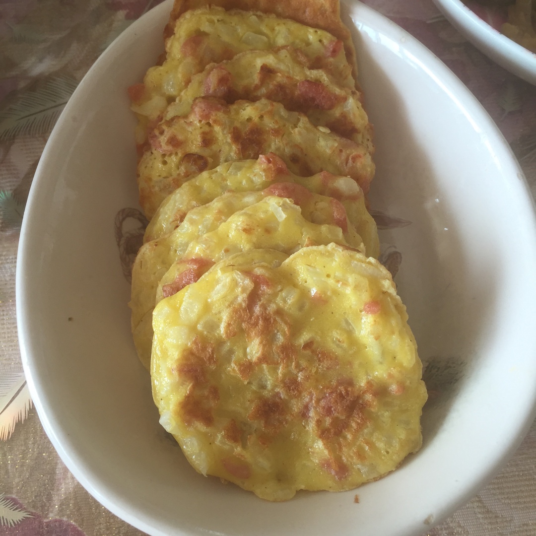 土豆洋葱煎饼