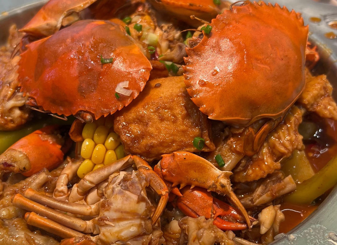 超下饭的美味肉蟹煲