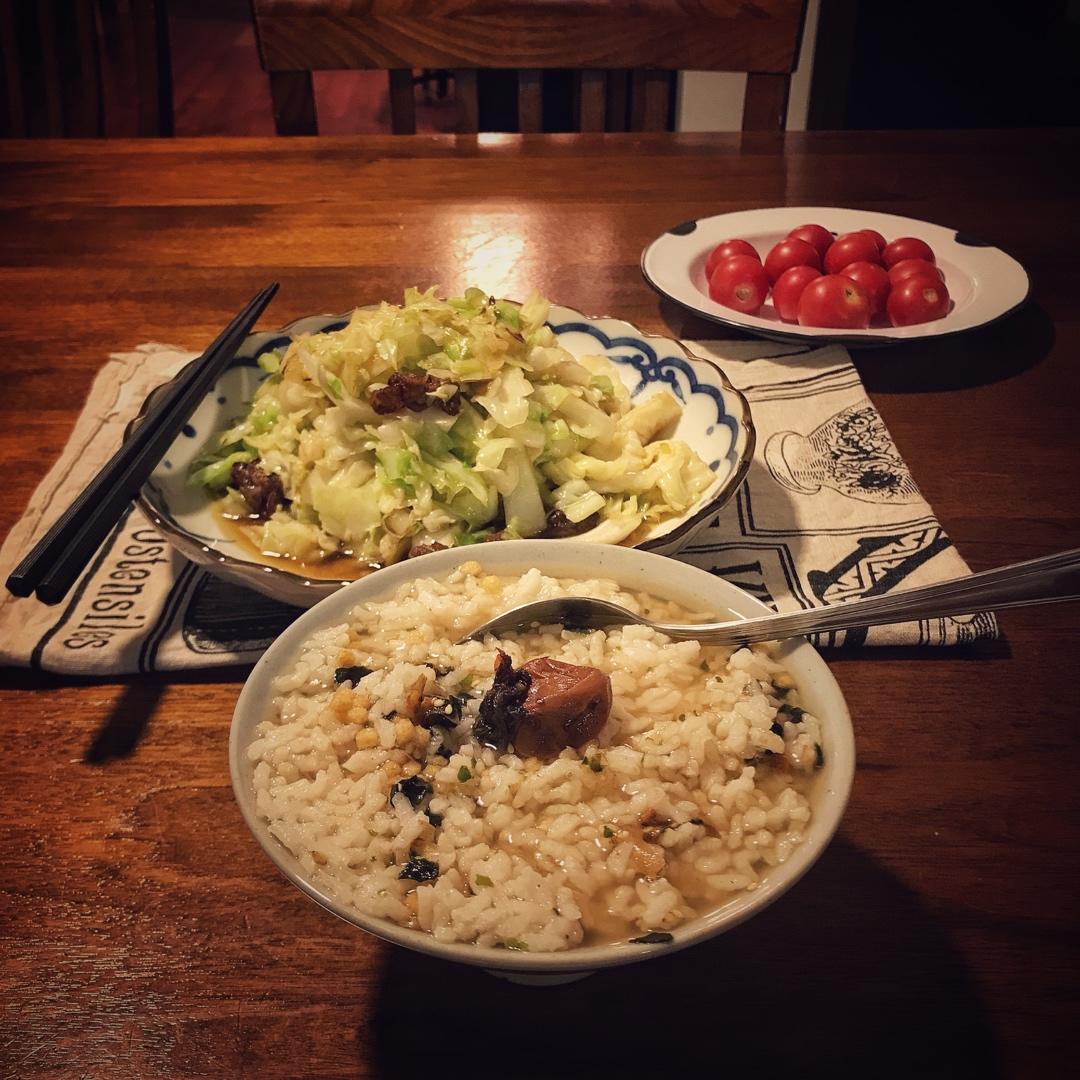 梅子茶泡饭