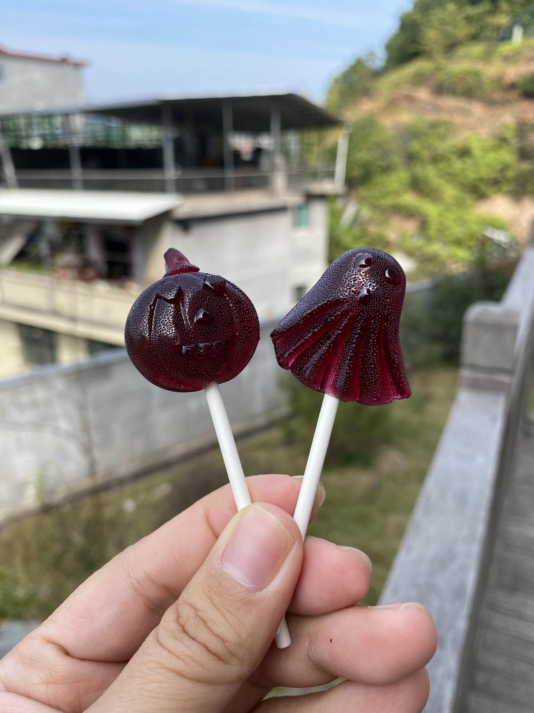 蓝莓棒棒糖