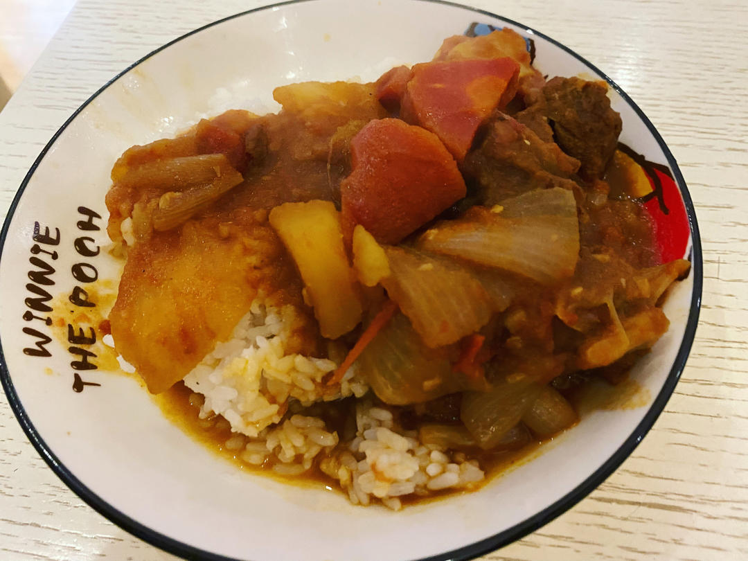 番茄土豆炖牛腩