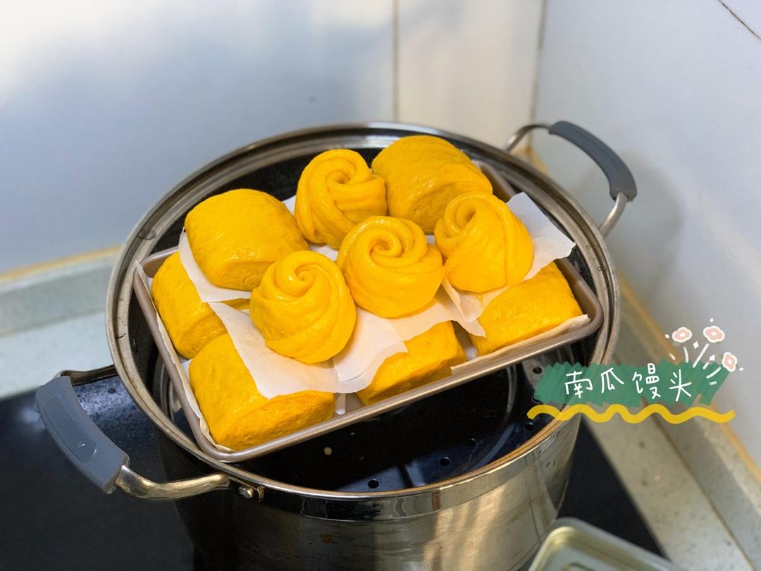 堂妈小厨——快手南瓜馒头