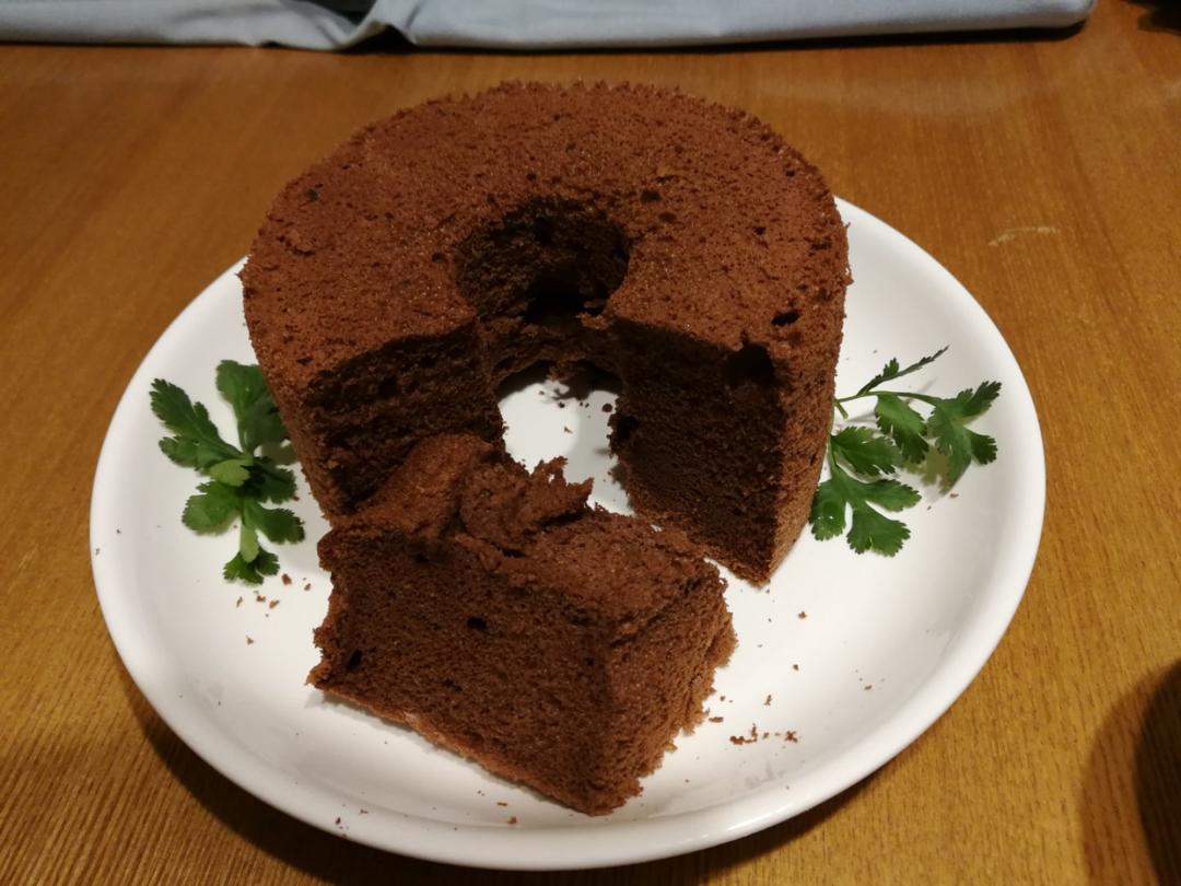不消泡的巧克力戚风