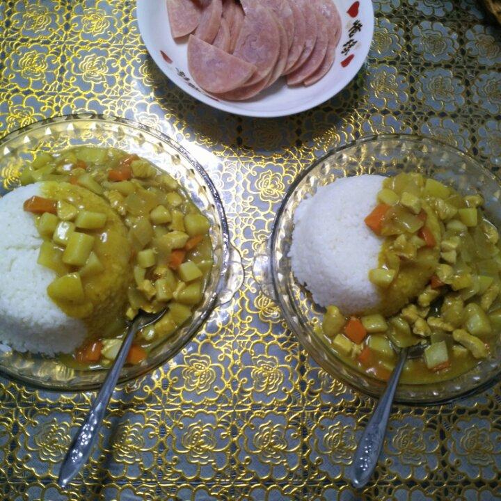 咖喱鸡饭