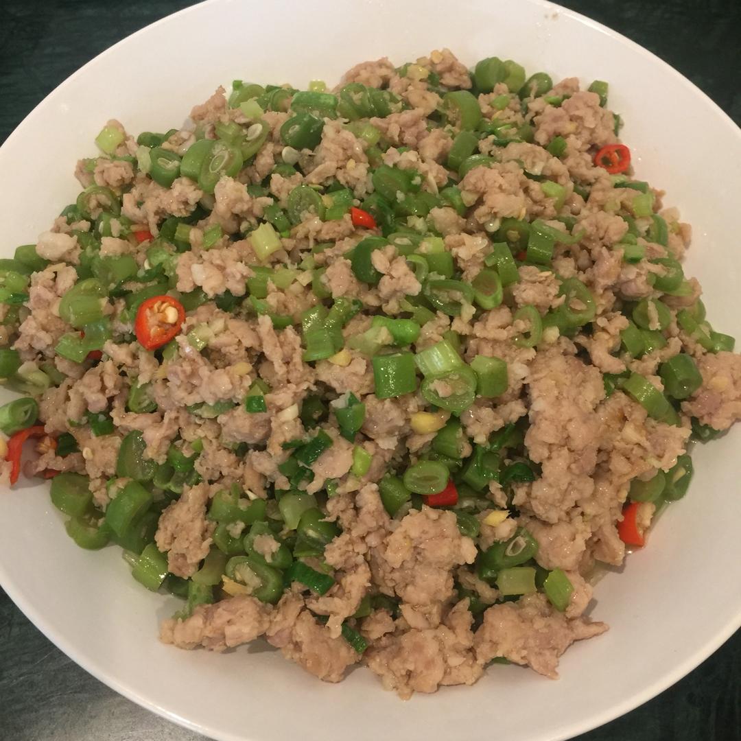 超下饭的肉末豆角！