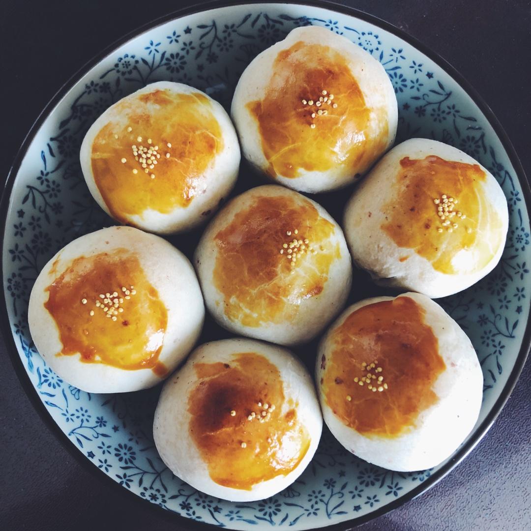 ㊙️网红麻薯肉松蛋黄酥🔥，好吃到爆‼️