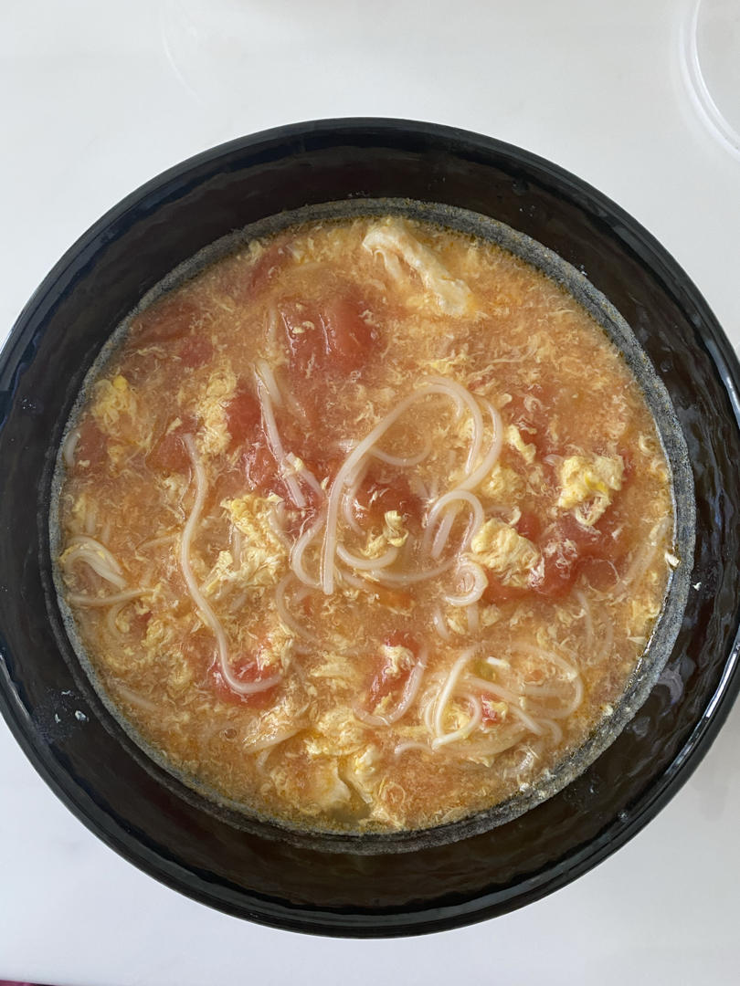 柿子鸡蛋面