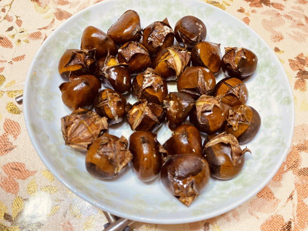 糖烤栗子（清甜版的烤箱“糖炒板栗”）