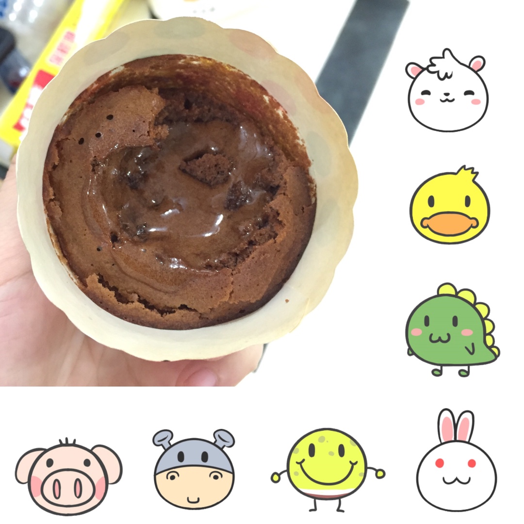 巧克力熔岩蛋糕(全图文超简单)