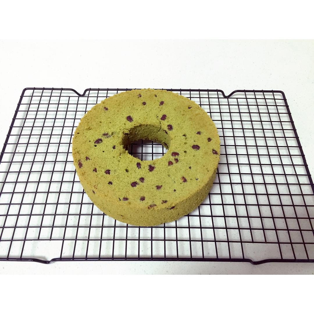 抹茶蜜豆戚风