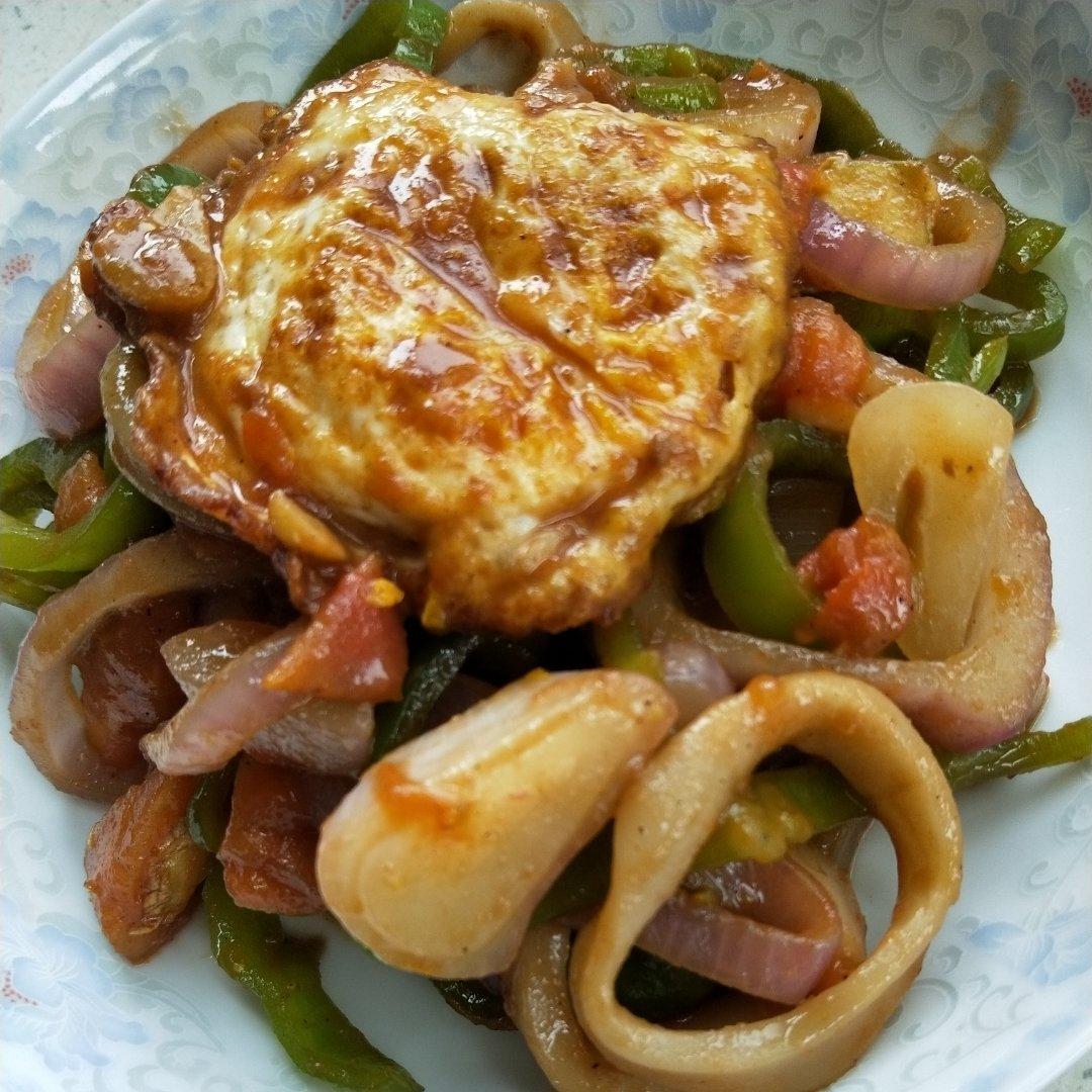 最好吃的酱爆鱿鱼圈