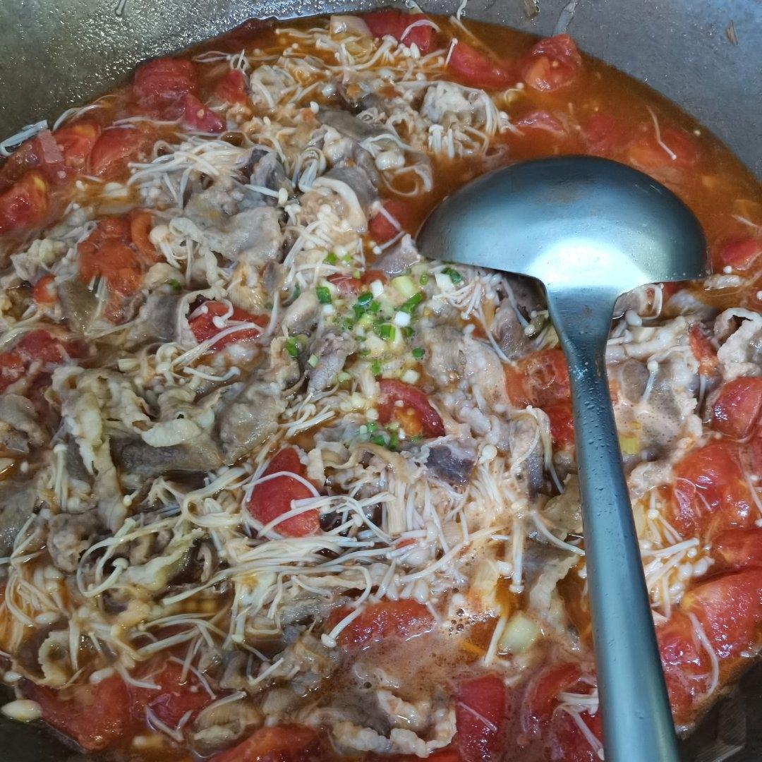 无敌下饭的番茄金针菇肥牛‼️做法简单0失败