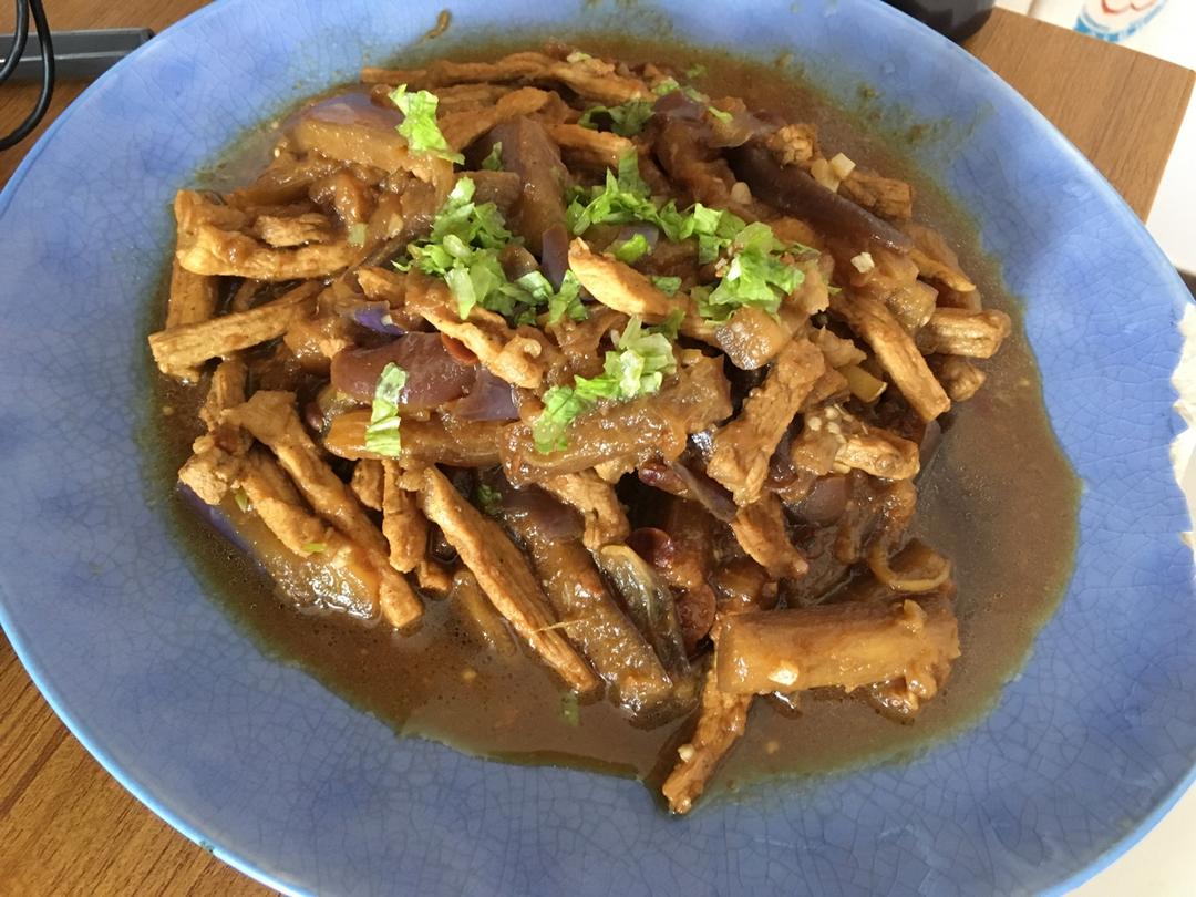 肉末茄子粉丝煲