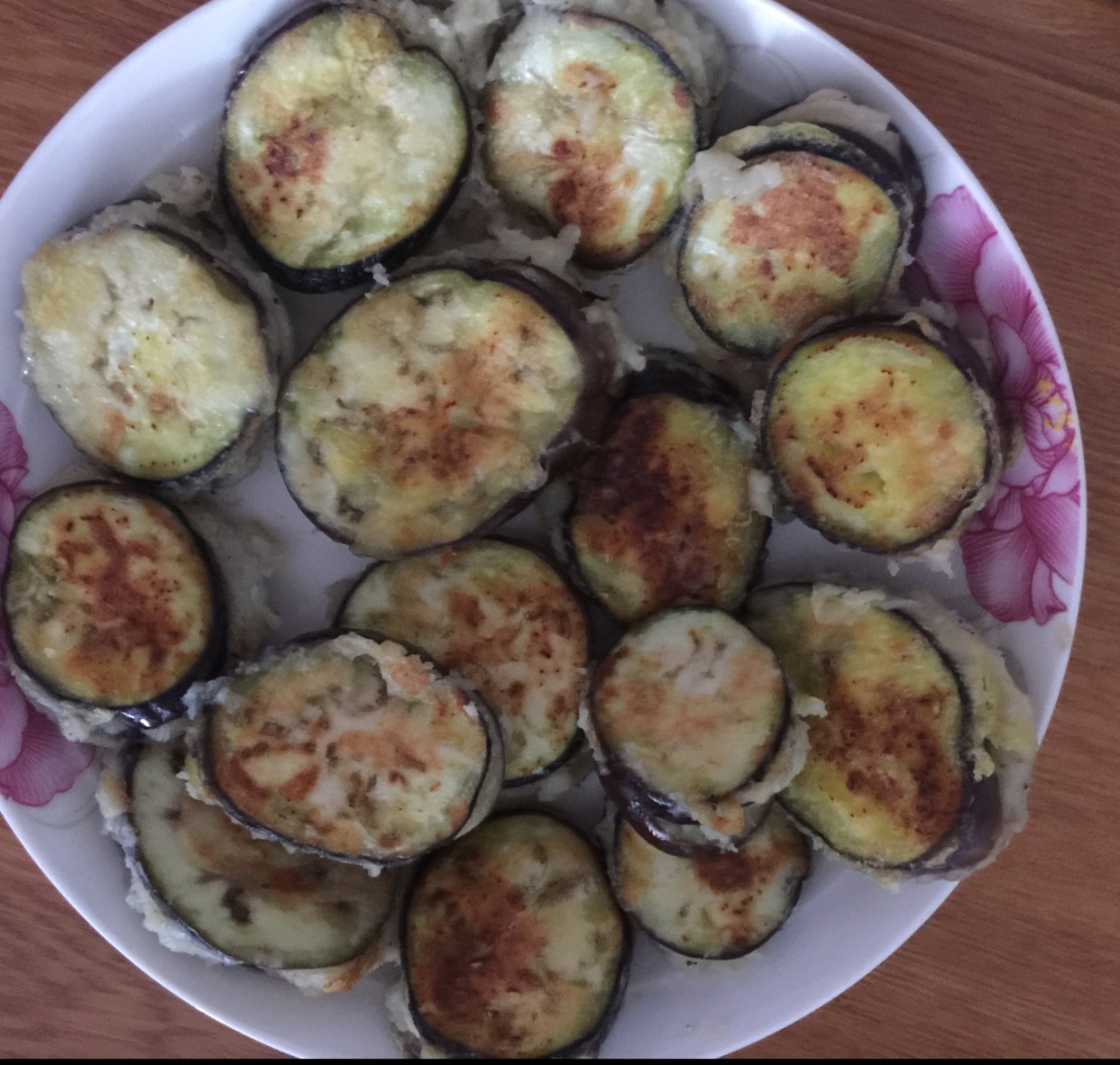 香煎土豆泥茄盒