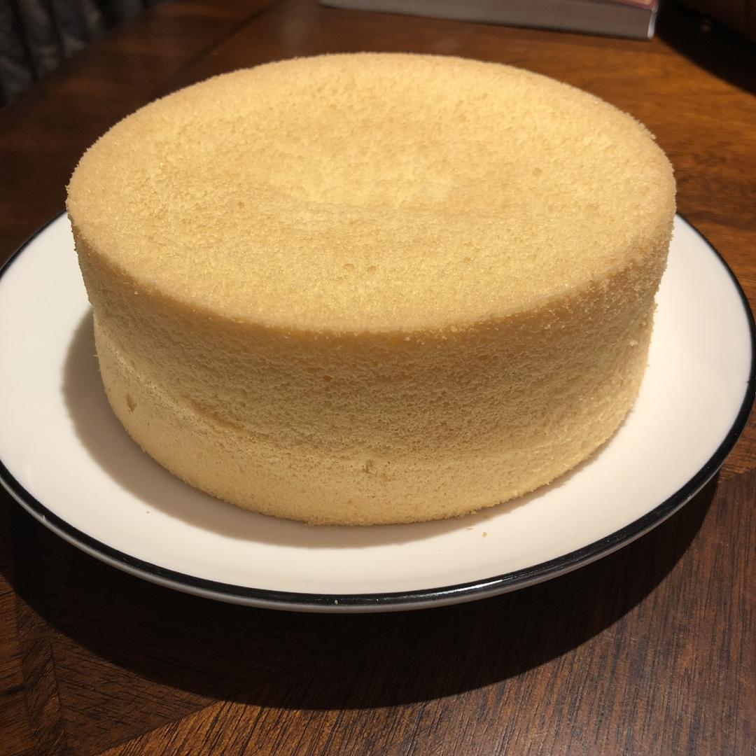 6寸戚风蛋糕（2蛋）