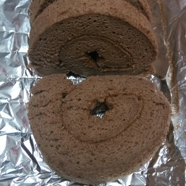 （无油健康）椰香蛋糕卷