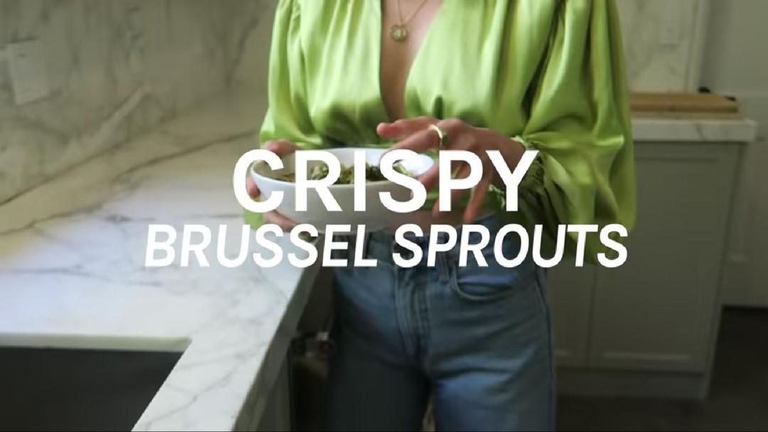 Crispy Brussels sprouts