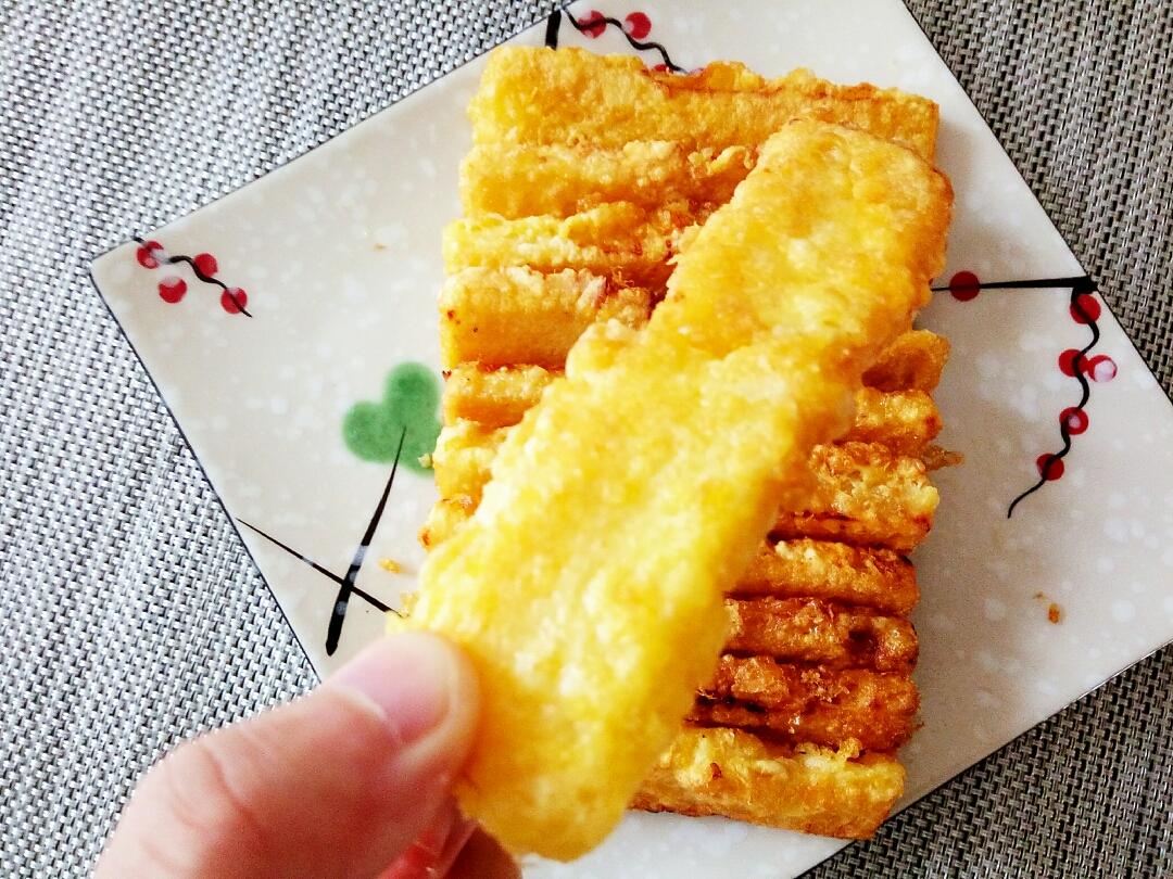 香酥奶豆腐（内蒙纯奶豆腐）的做法