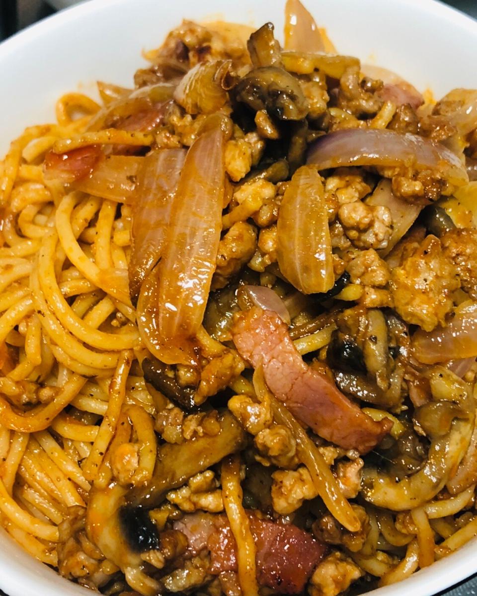 番茄肉酱意大利面