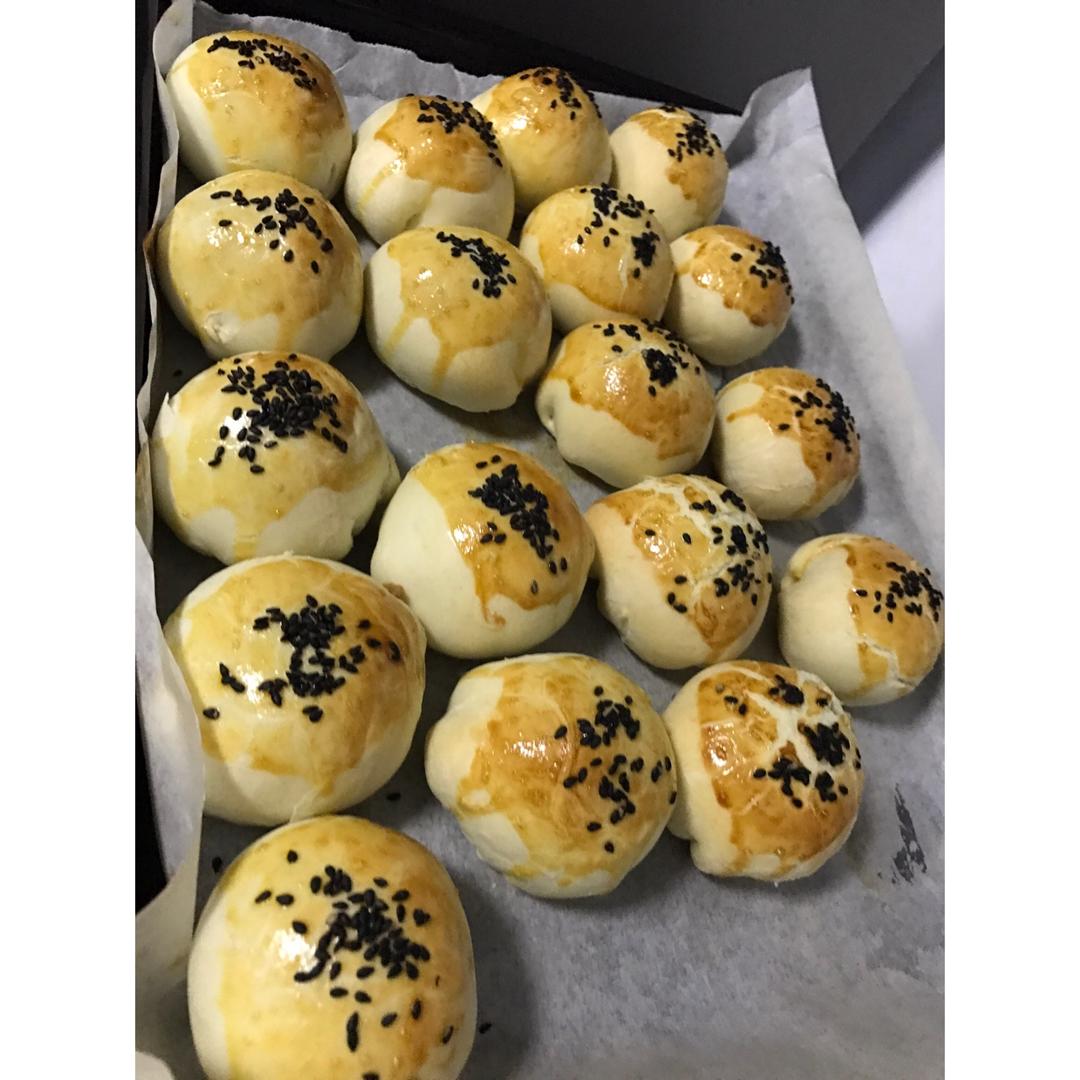 红豆酥饼（附油酥不测漏的办法）