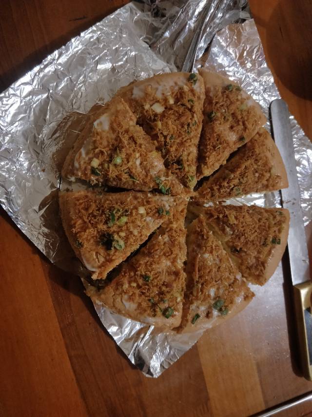 海苔肉松戚风蛋糕