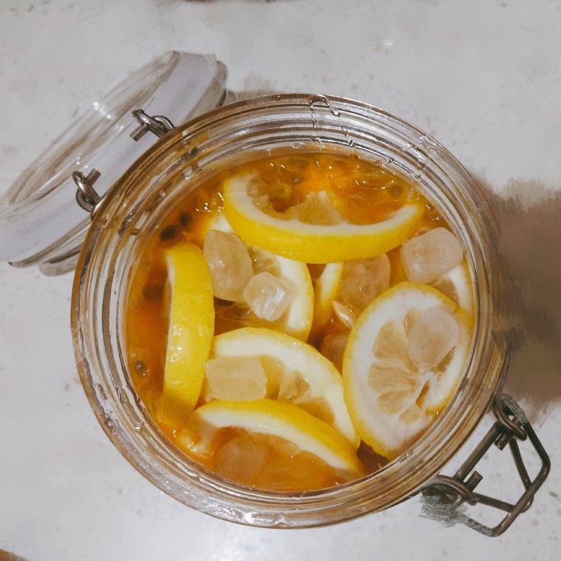 百香果柠檬蜂蜜茶