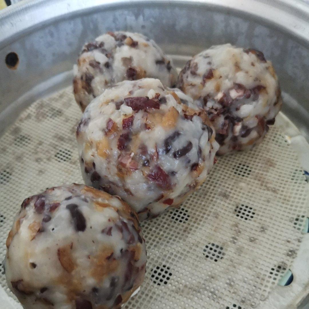 红豆枣子糯米团
