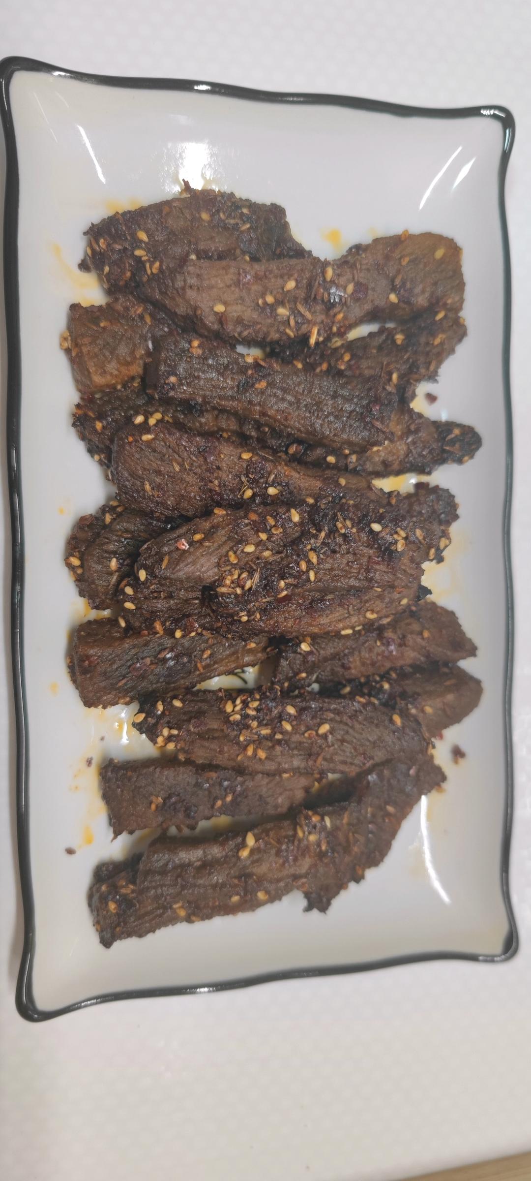 香辣手撕牛肉干