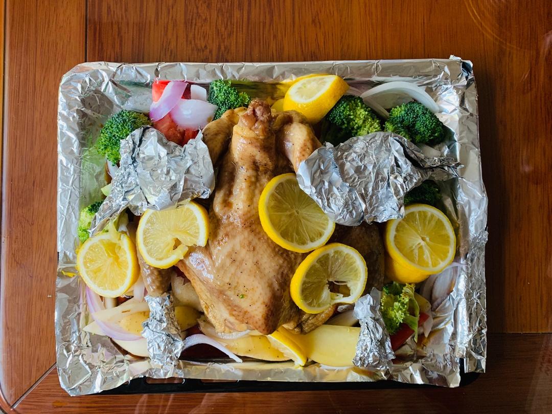 简易柠檬烤鸡烤箱版