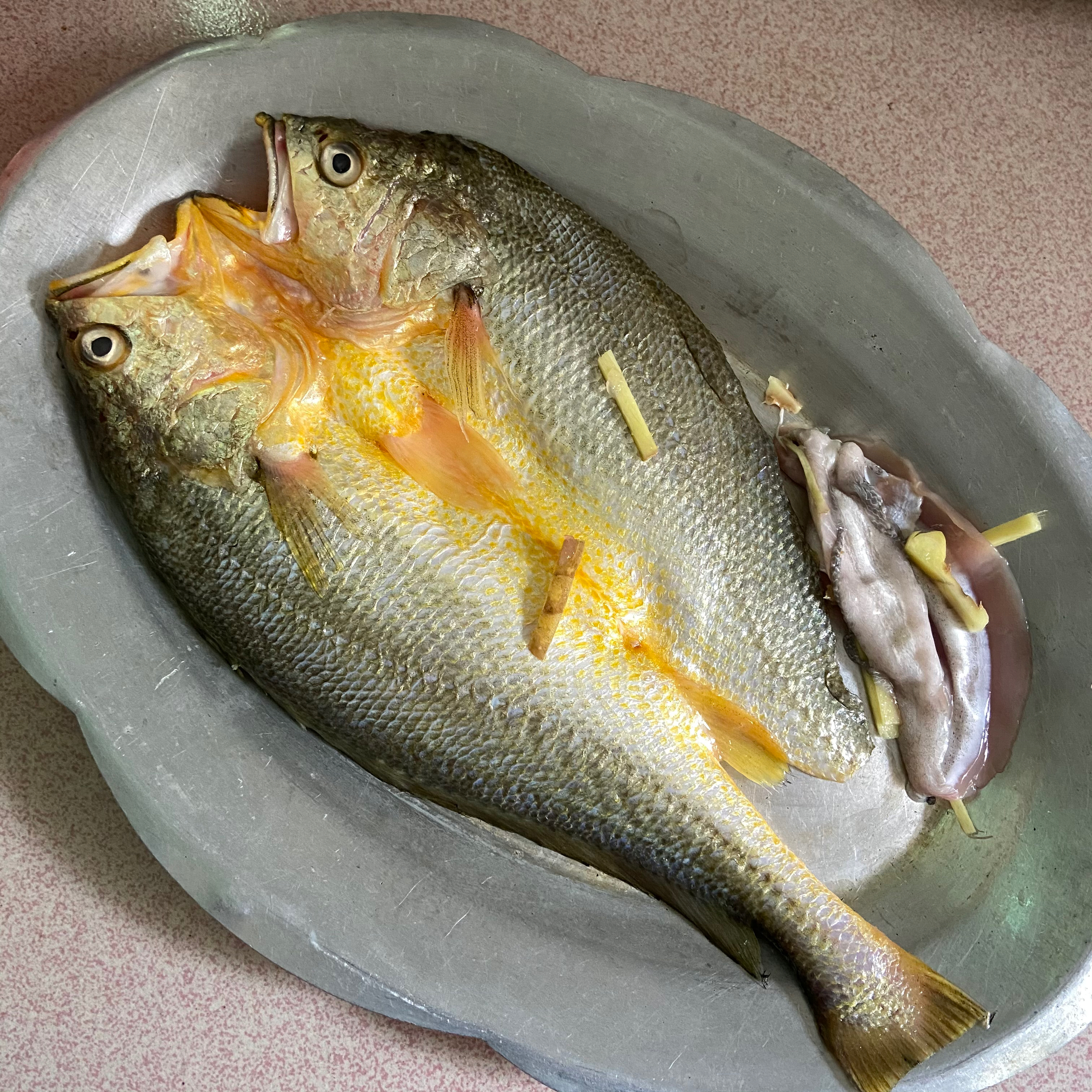 干煎黄花鱼🐟的做法