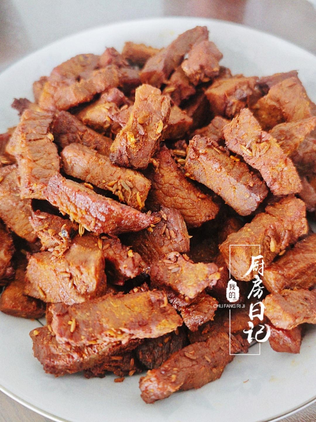 ♨️空气炸锅版手撕牛肉干