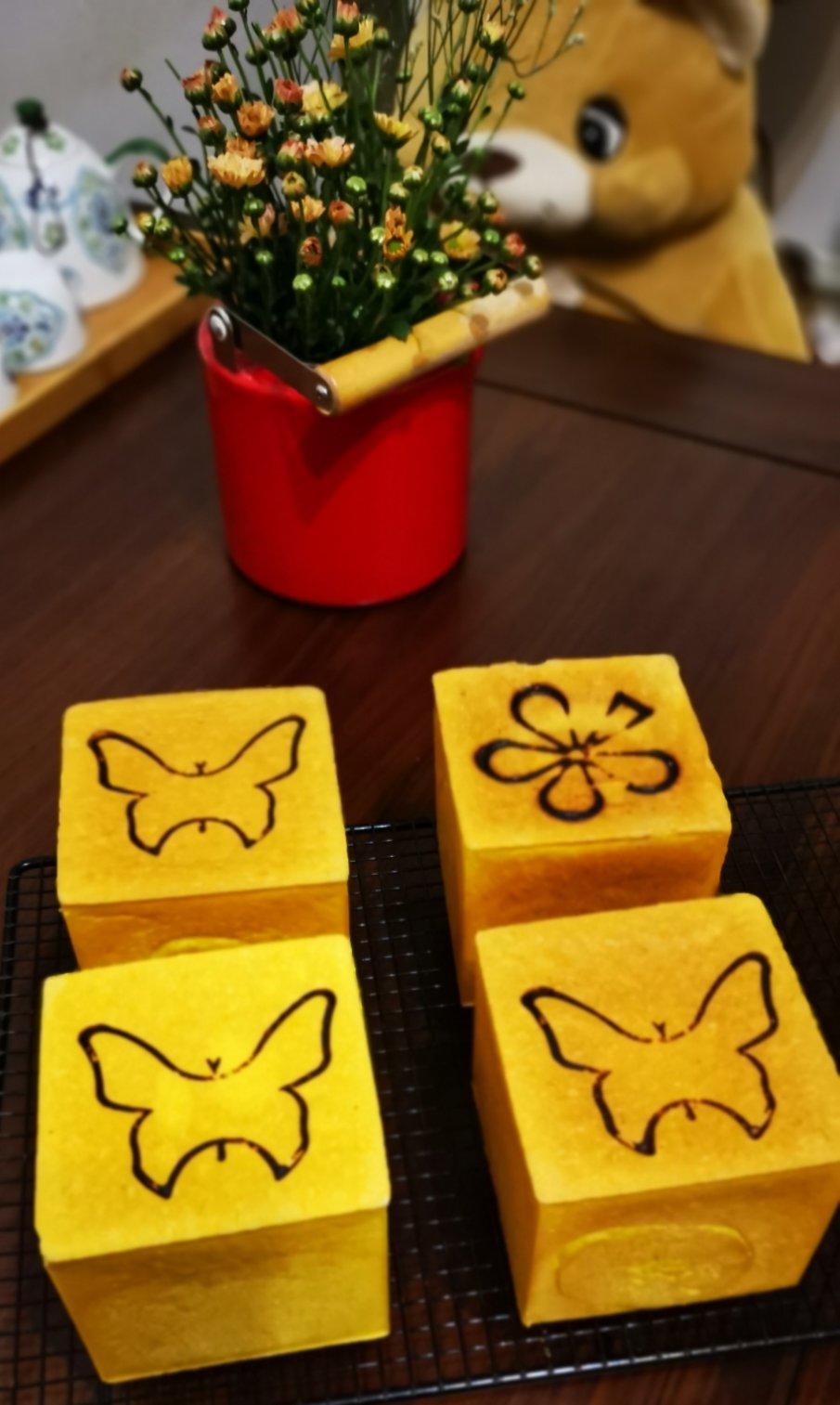 迷你小吐司，奶油南瓜吐司