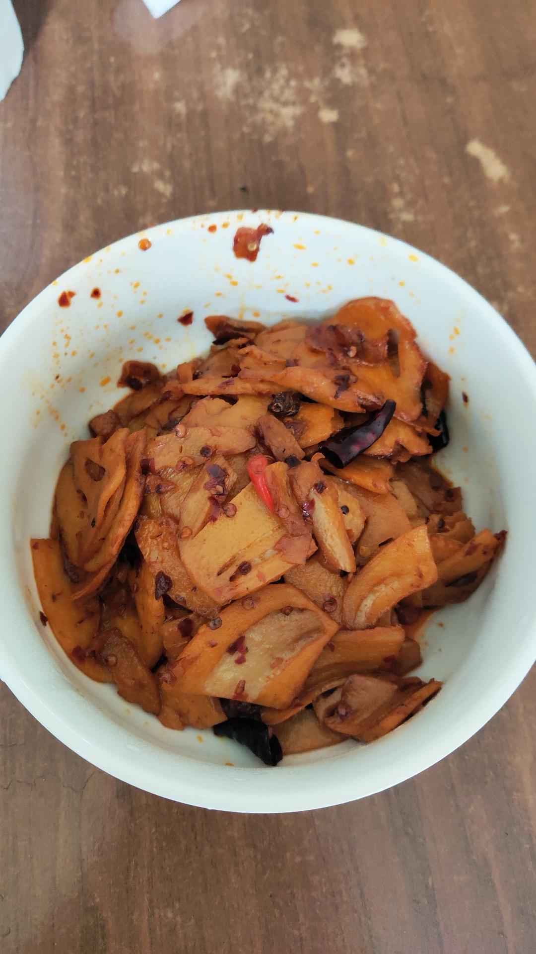 老干妈孜然莲藕