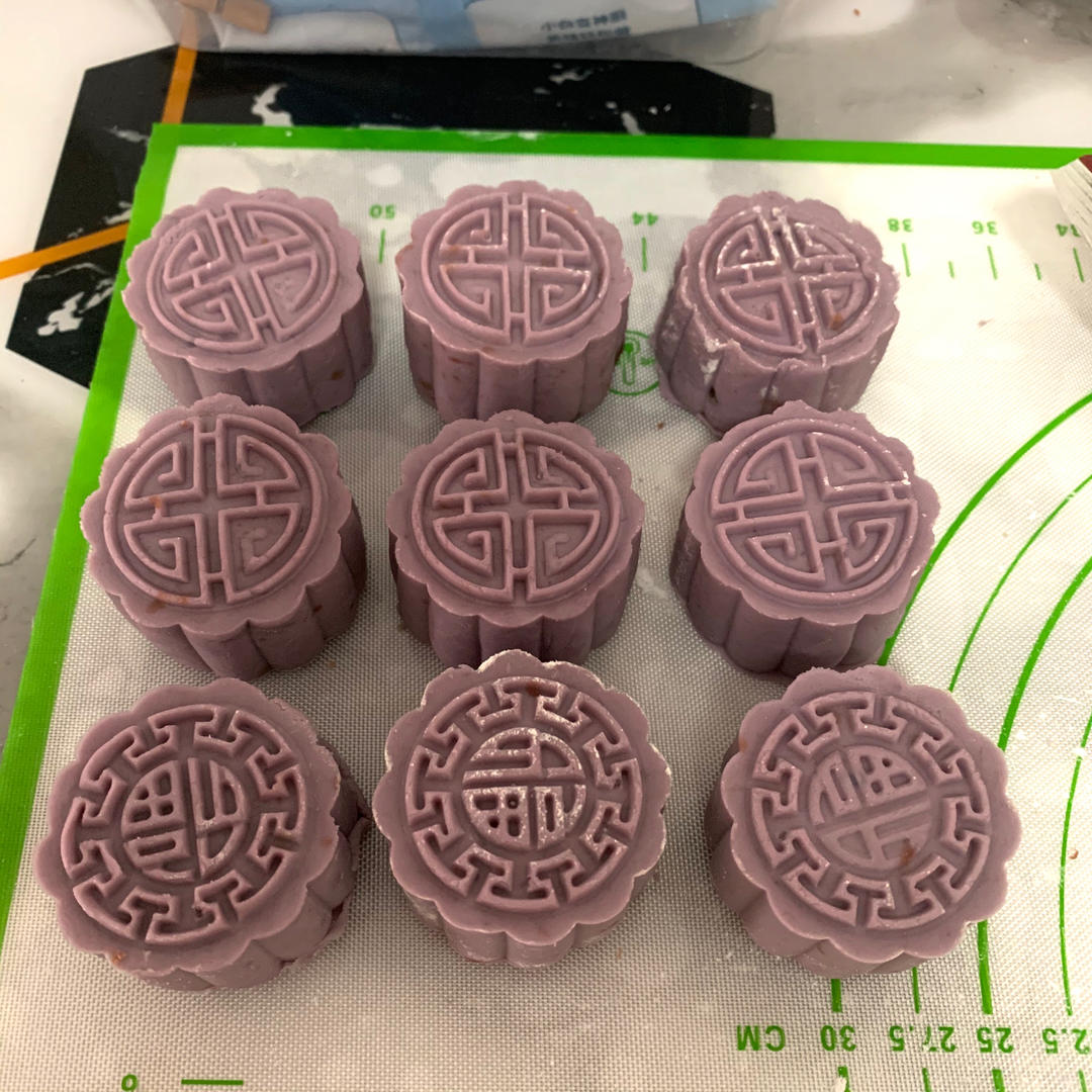 紫薯月饼（蒸）