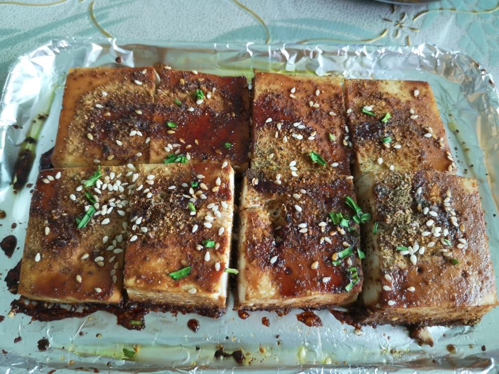 烤豆腐的做法
